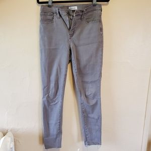Madewell High Rise Skinny Jeans